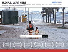 Tablet Screenshot of hopewasherefilm.com